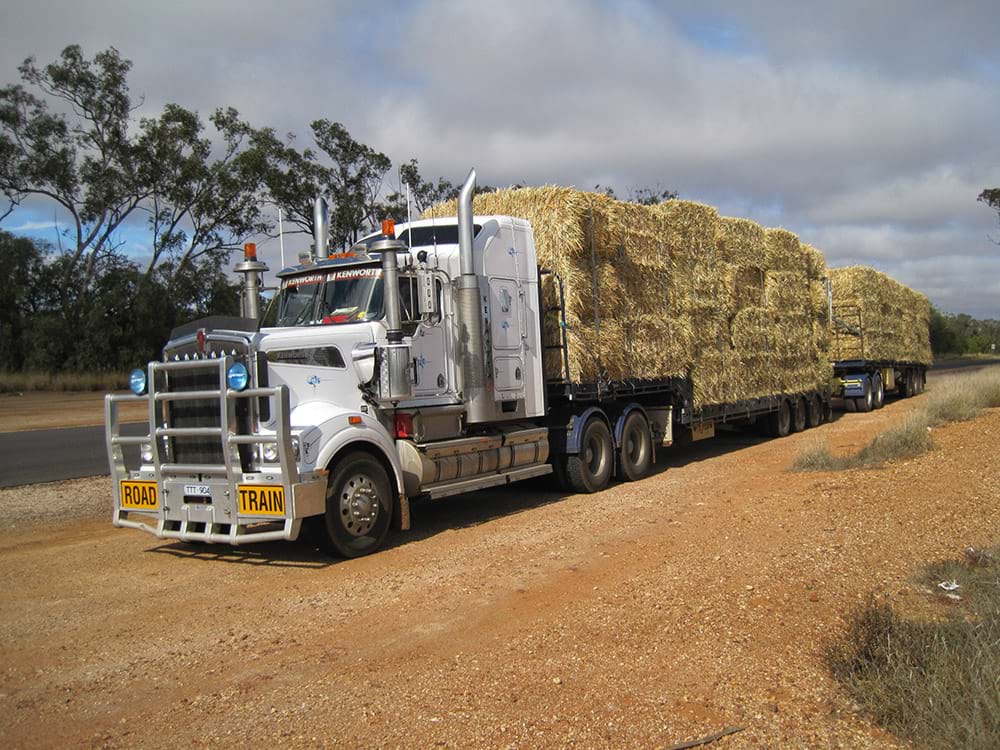 Hay and Straw Delivery Transport Service TGR Transport
