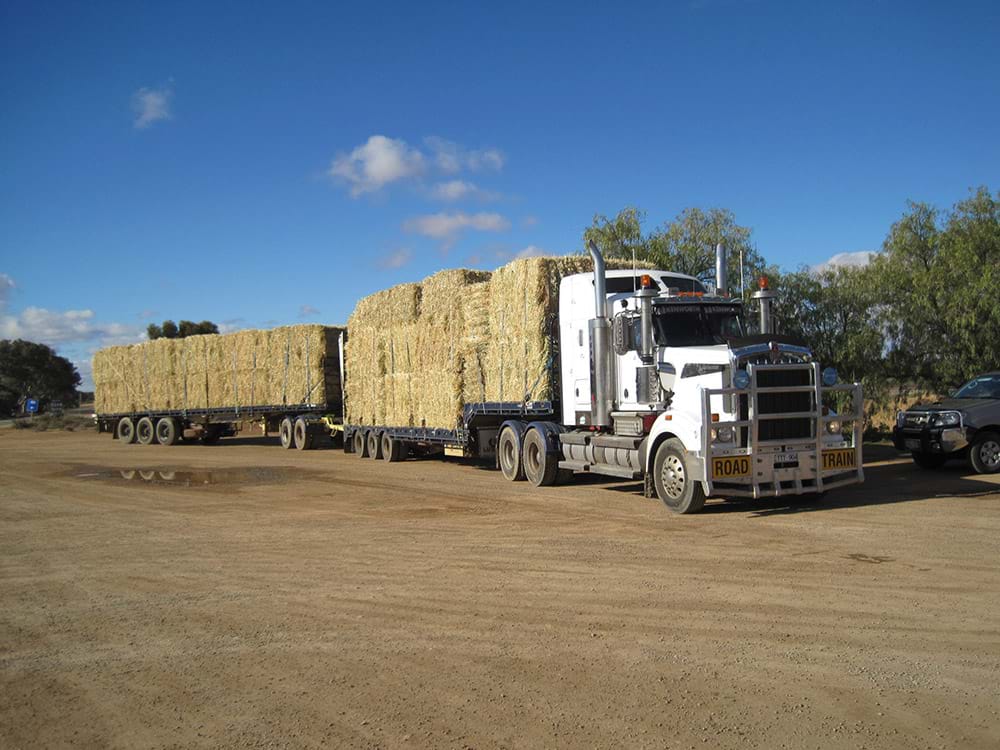 Hay and Straw Delivery Transport Service TGR Transport