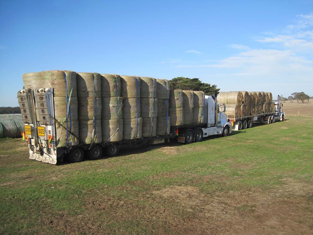 Hay and Straw Delivery Transport Service TGR Transport