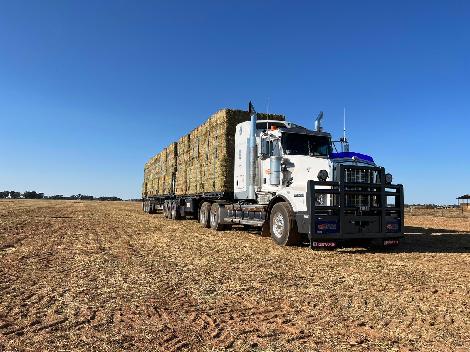 Hay and straw services